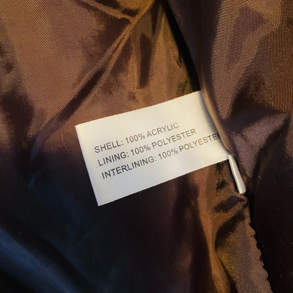 Girls Leopard Coat Large - Picture 4 of 10